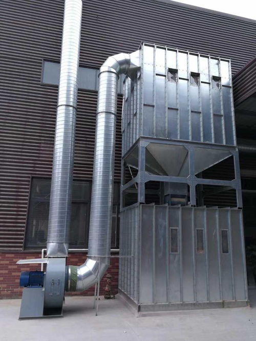 成都中央除塵系統工業車間粉塵布袋除塵器,油漆房中央除塵設備
